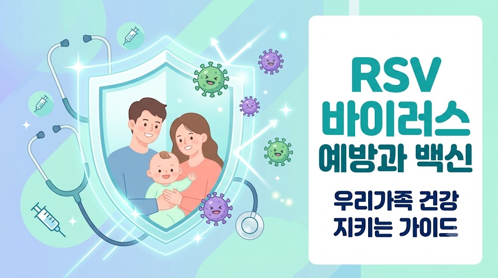 RSV 바이러스 증상부터 아기 성인 예방접종 완벽 정리 썸네일